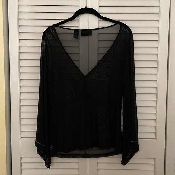 New York & Company Size Medium Blouse - Picture 2 of 6